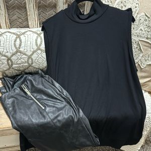 Anne Taylor black tunic